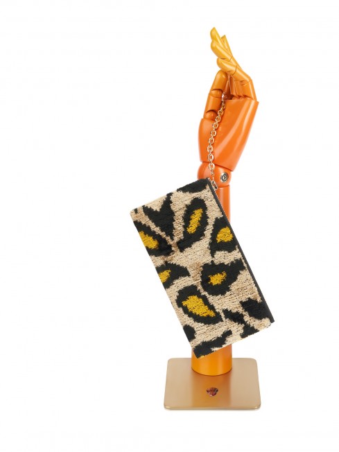 Шелковая (Бахмаль) ключница Grand (L) GRATIA PARDI! (Грация лео!) Key_GRATIA PARDI!/L